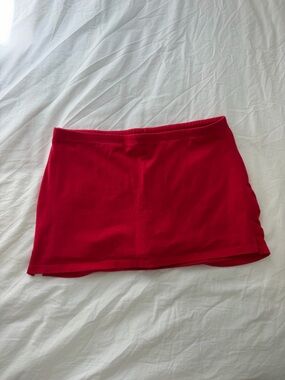 Urban Outfitters Red Mini Skort